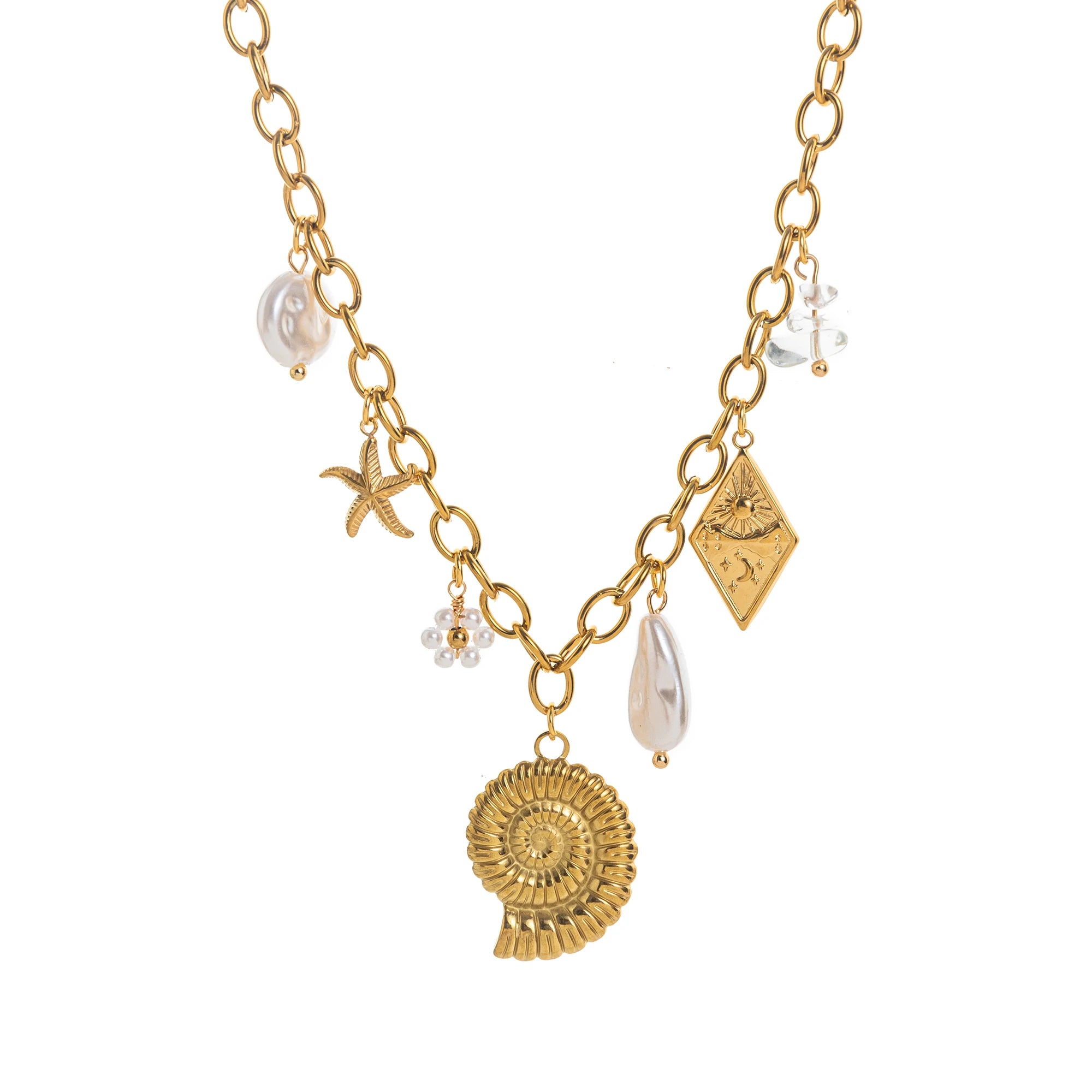 Personalized DIY knotting rope chain, lotus feather pendant necklace, color preserving and fashionable ins