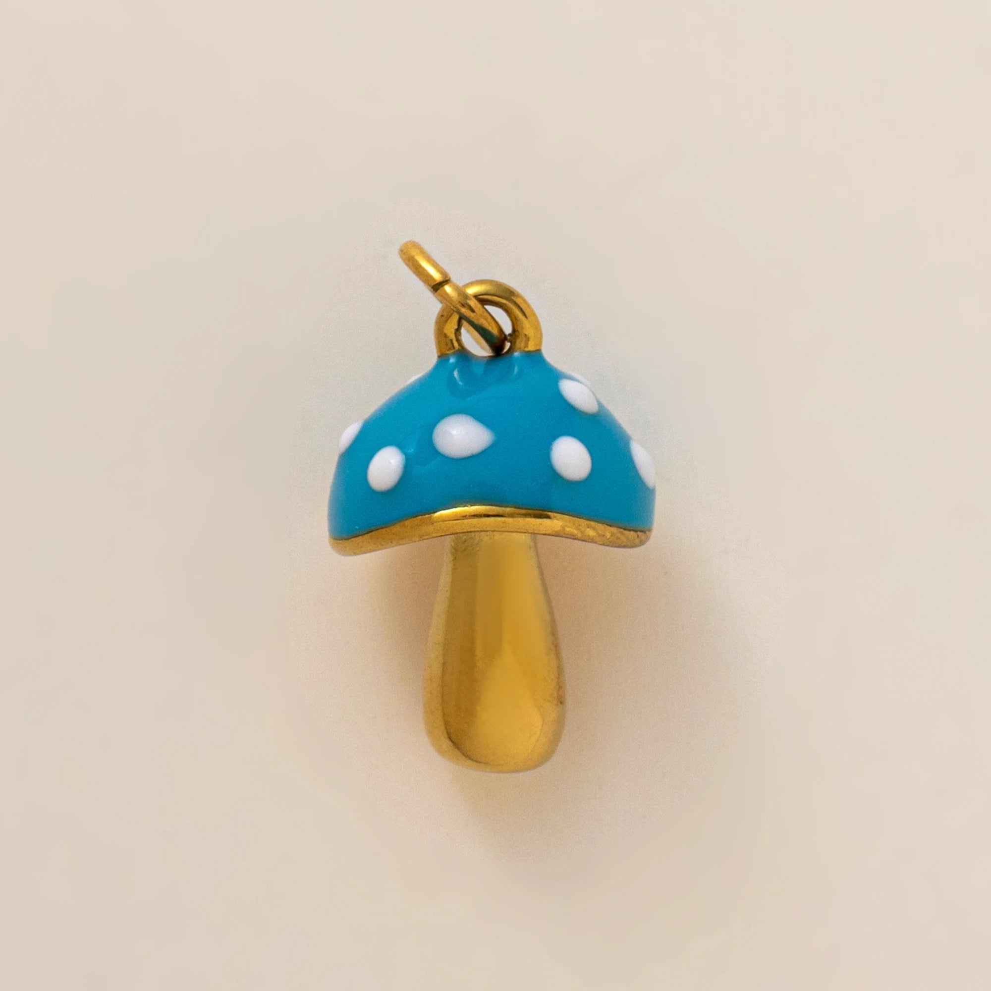 【DIY Pendant】18K Gold Plated Stainless Steel Charm Pendant - PS025