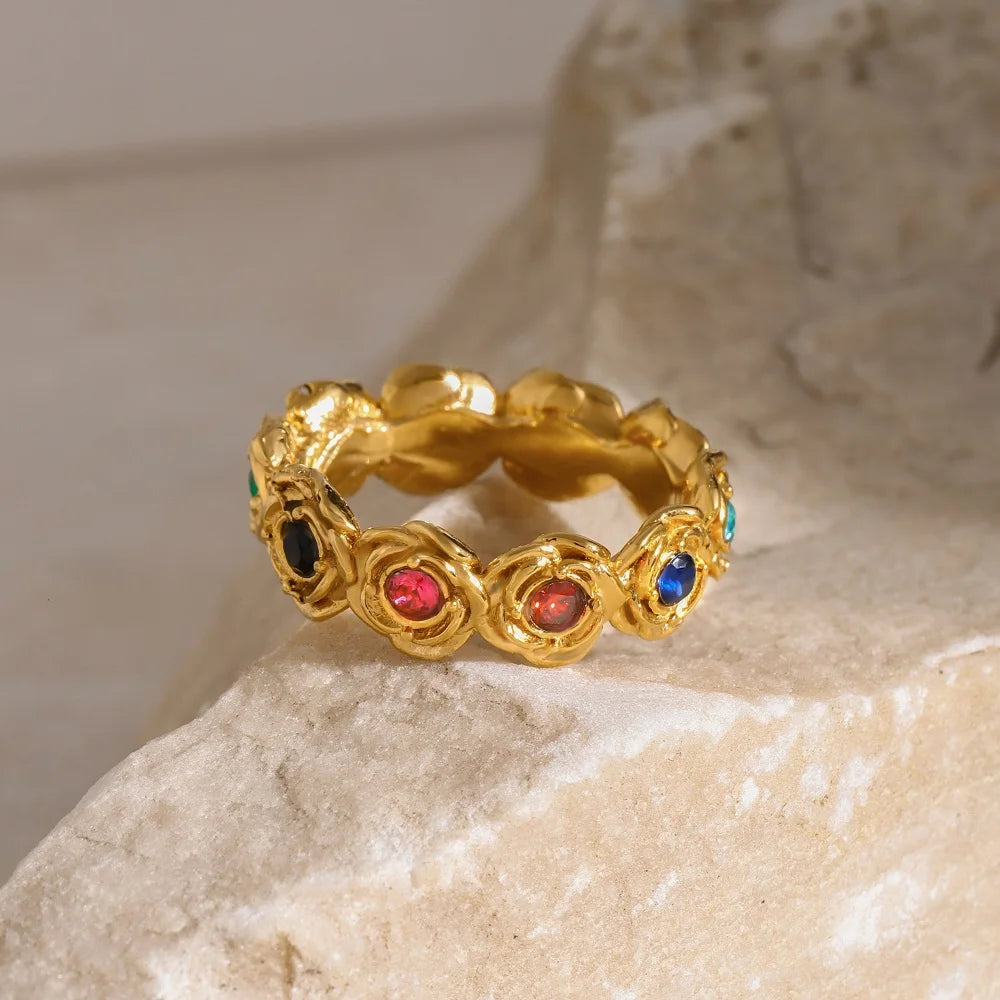 Mixed Ring Stack — Stainless Steel · PS232