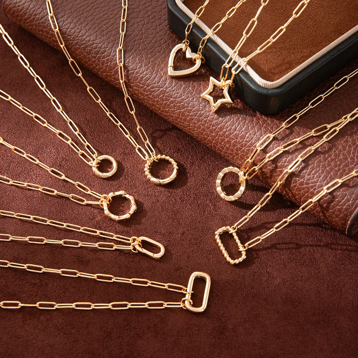 【DIY Chain】Simple Necklace Cooper Gold-plated Chain