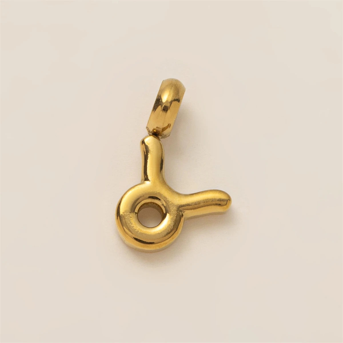 【DIY Pendant】Stainless Steel Zodiac Charm Pendant - PS020