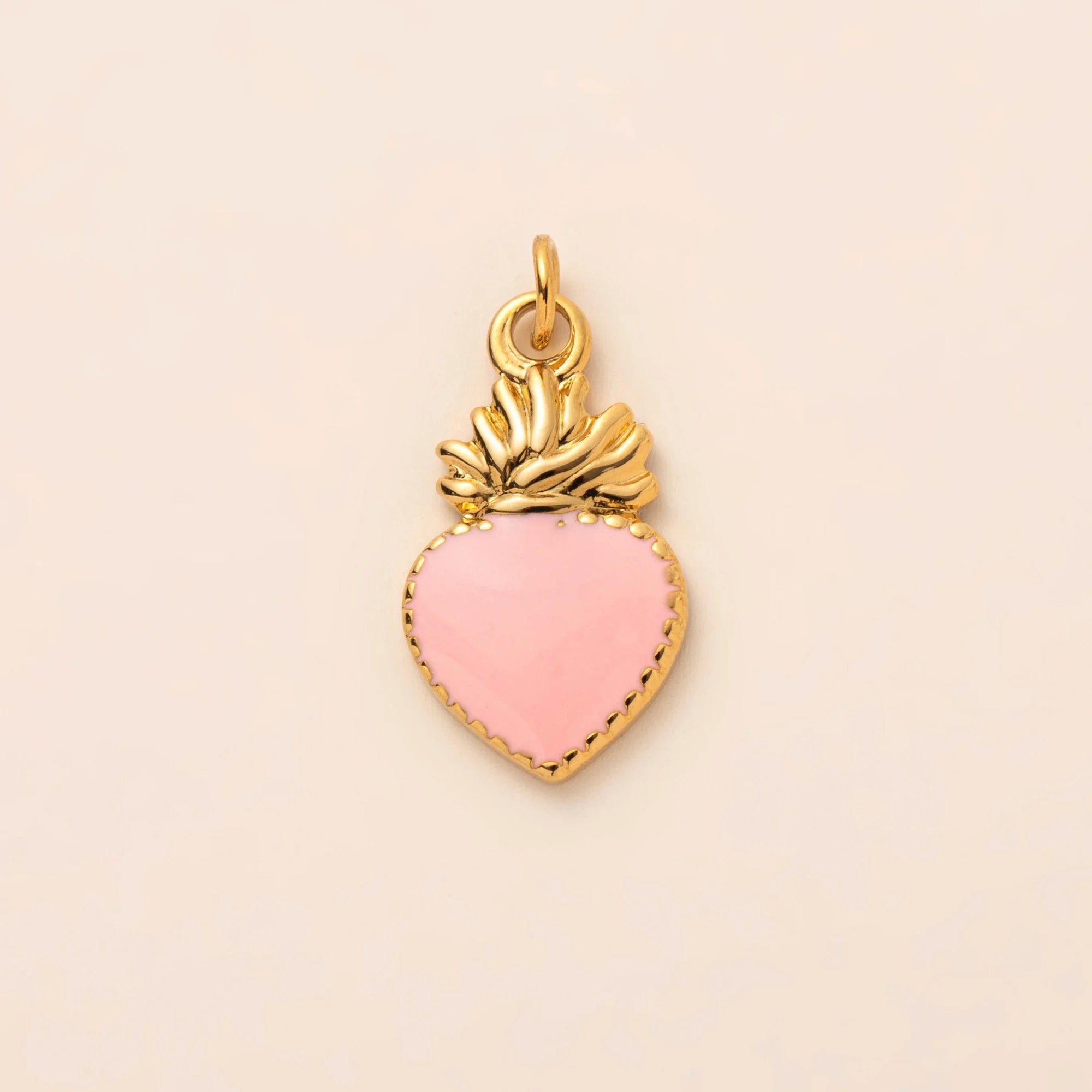 【DIY Pendant】18K Gold Plated Stainless Steel Charm Pendant - PS016