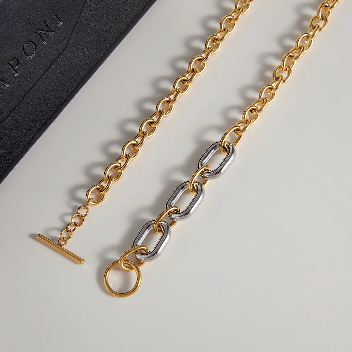 Chunky Chain Necklace — Stainless Steel · PS180