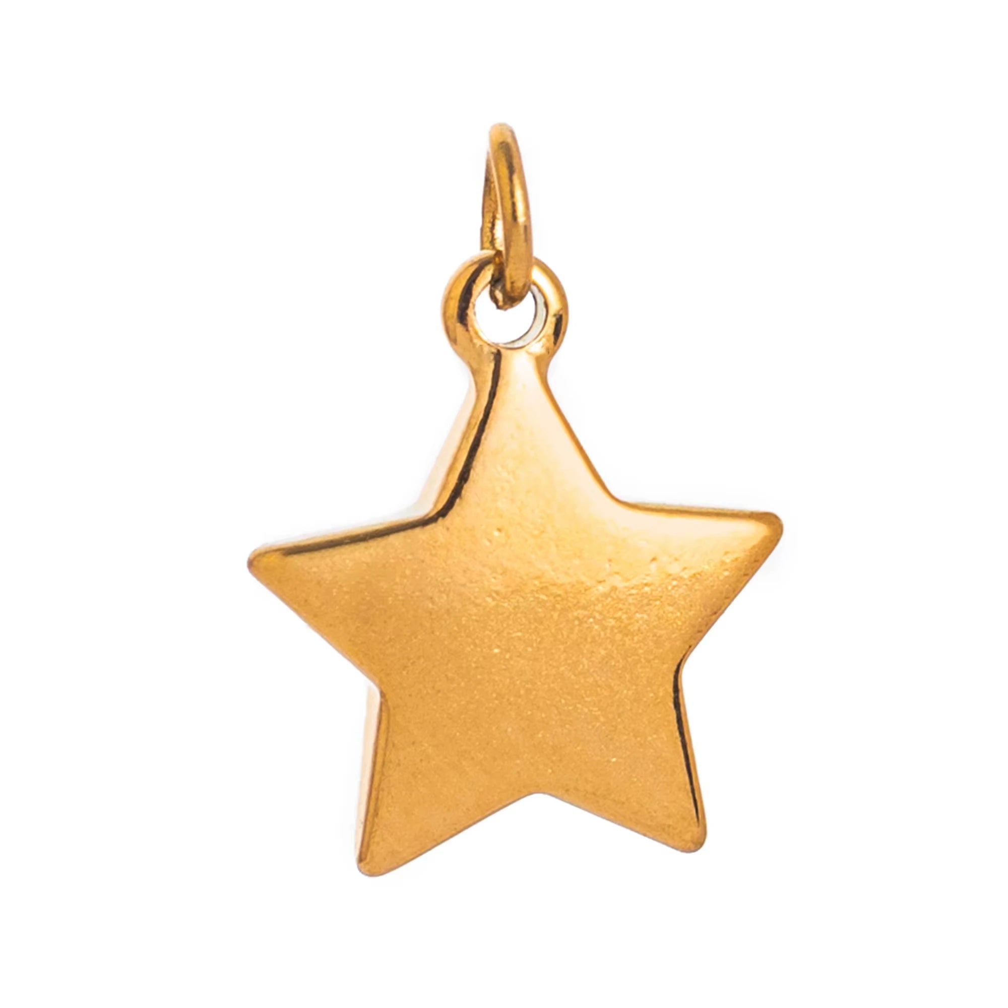 【DIY Pendant】Gold Plated Stainless Steel Charm Pendant - PS023