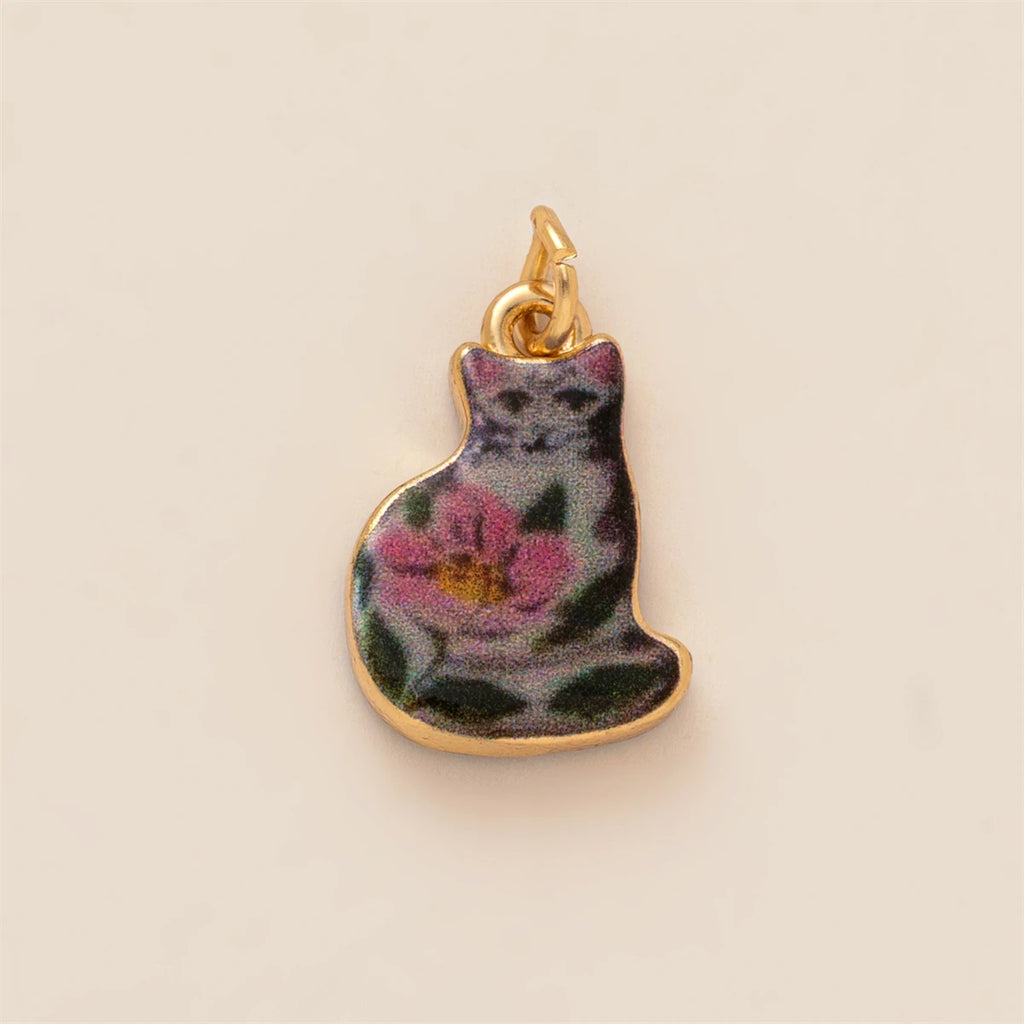 【DIY Pendant】Stainless Steel Animal & Floral Charm Pendant - PS005