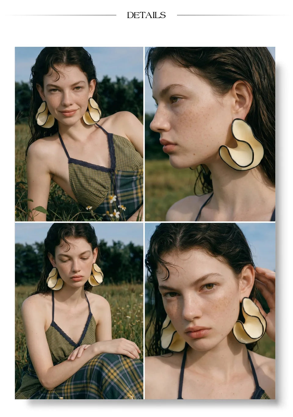 Acrylic Geometric Earrings — Acrylic · PA70