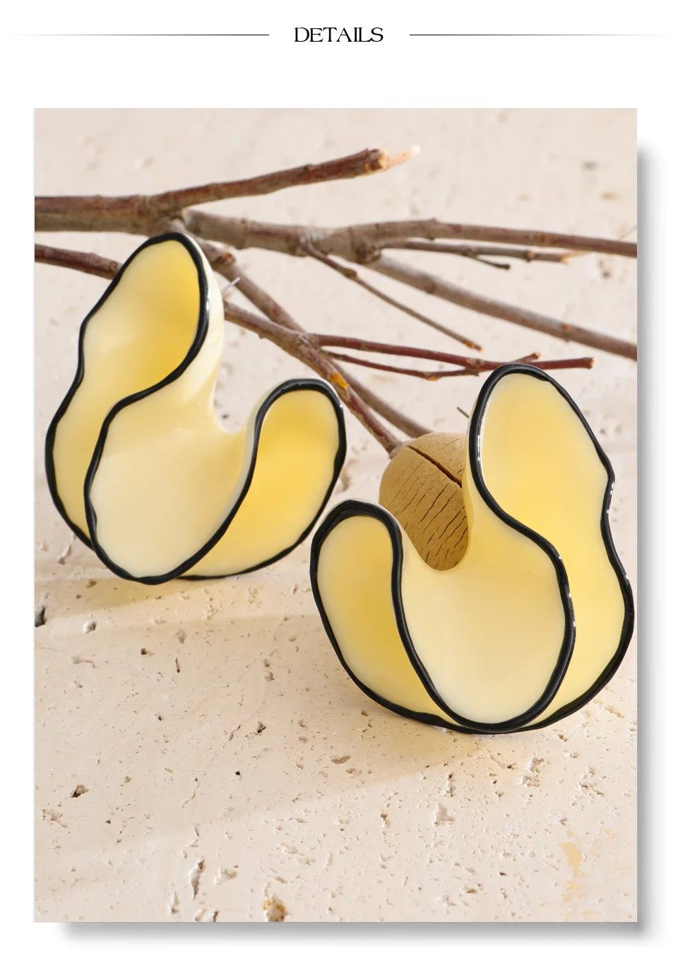 Acrylic Geometric Earrings — Acrylic · PA70