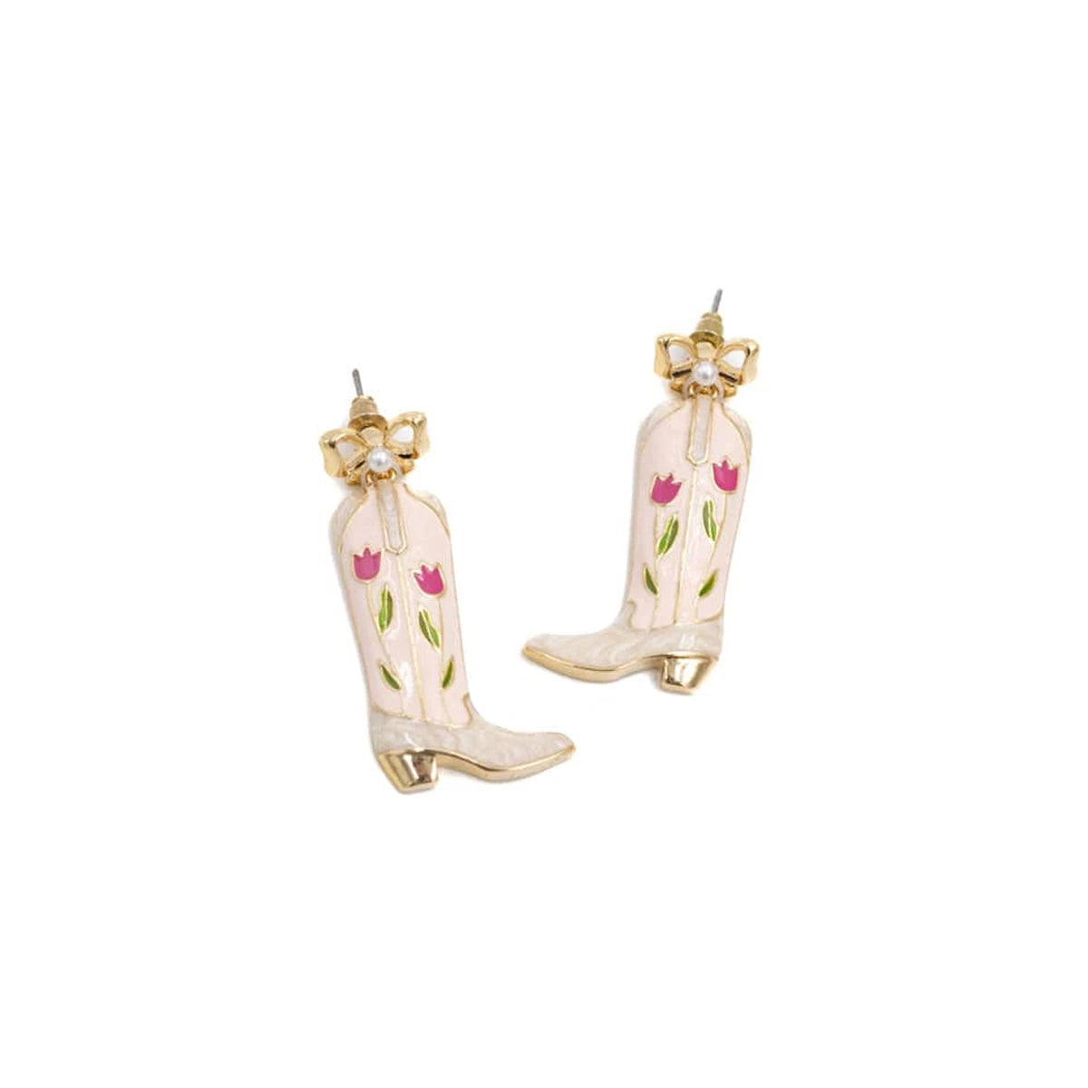 New Fashion Autumn Boots Love Earrings Earrings Female Gold Plated Color Preserving Earrings