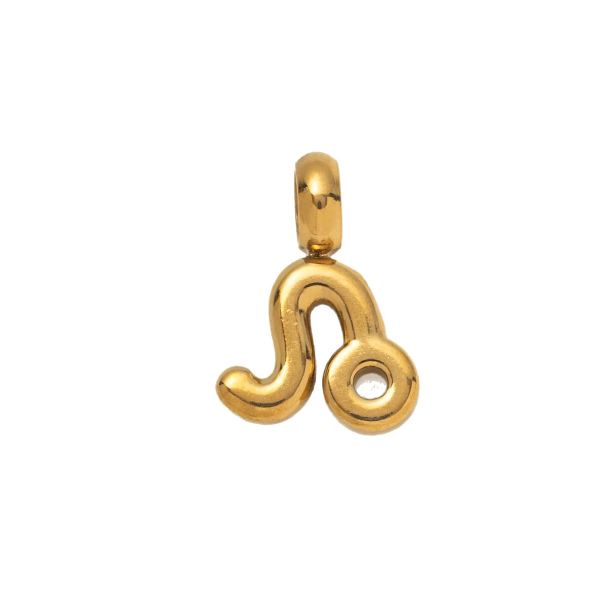 【DIY Pendant】Stainless Steel Zodiac Charm Pendant - PS020