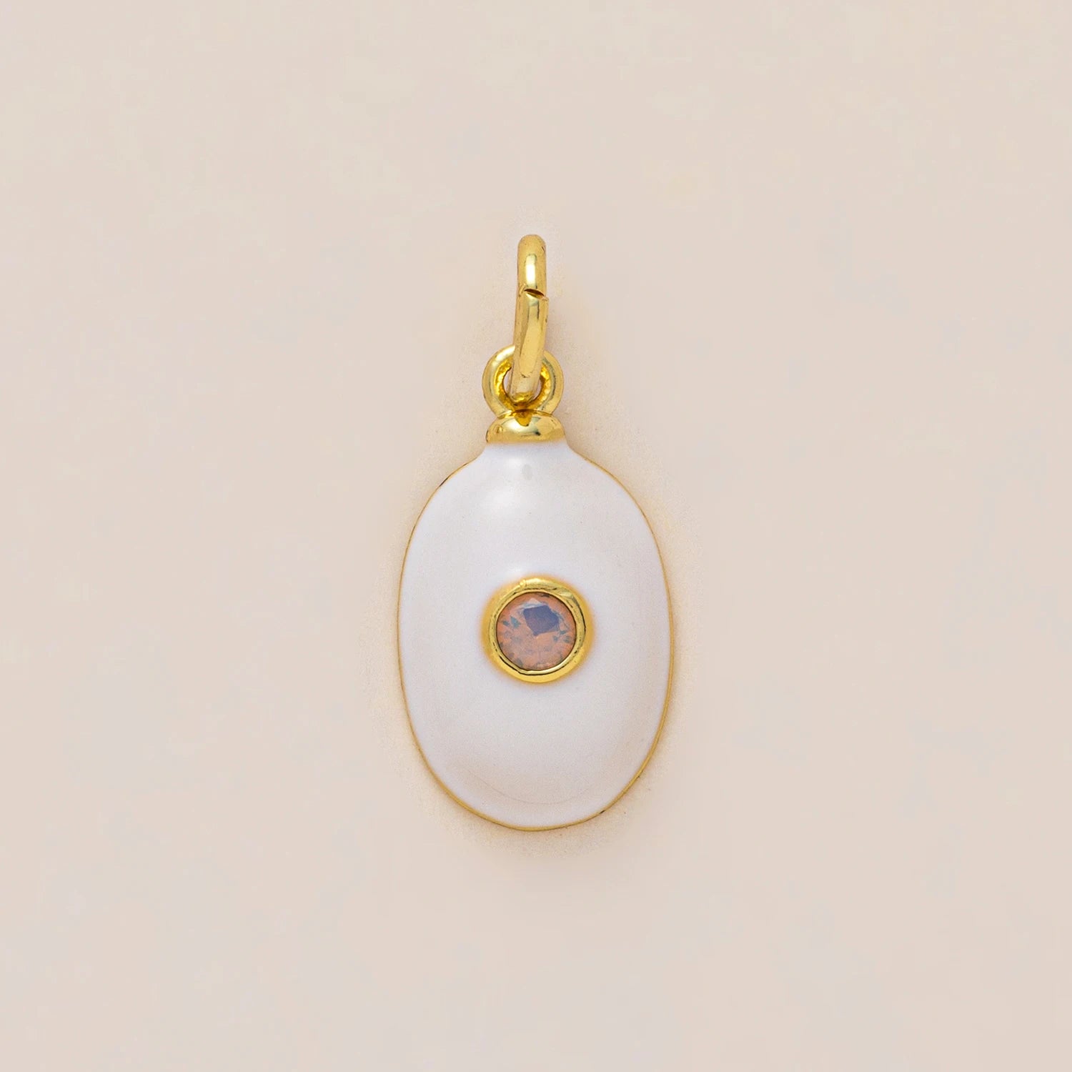 【DIY Pendant】Copper Birthstone Charm Pendant - PC008