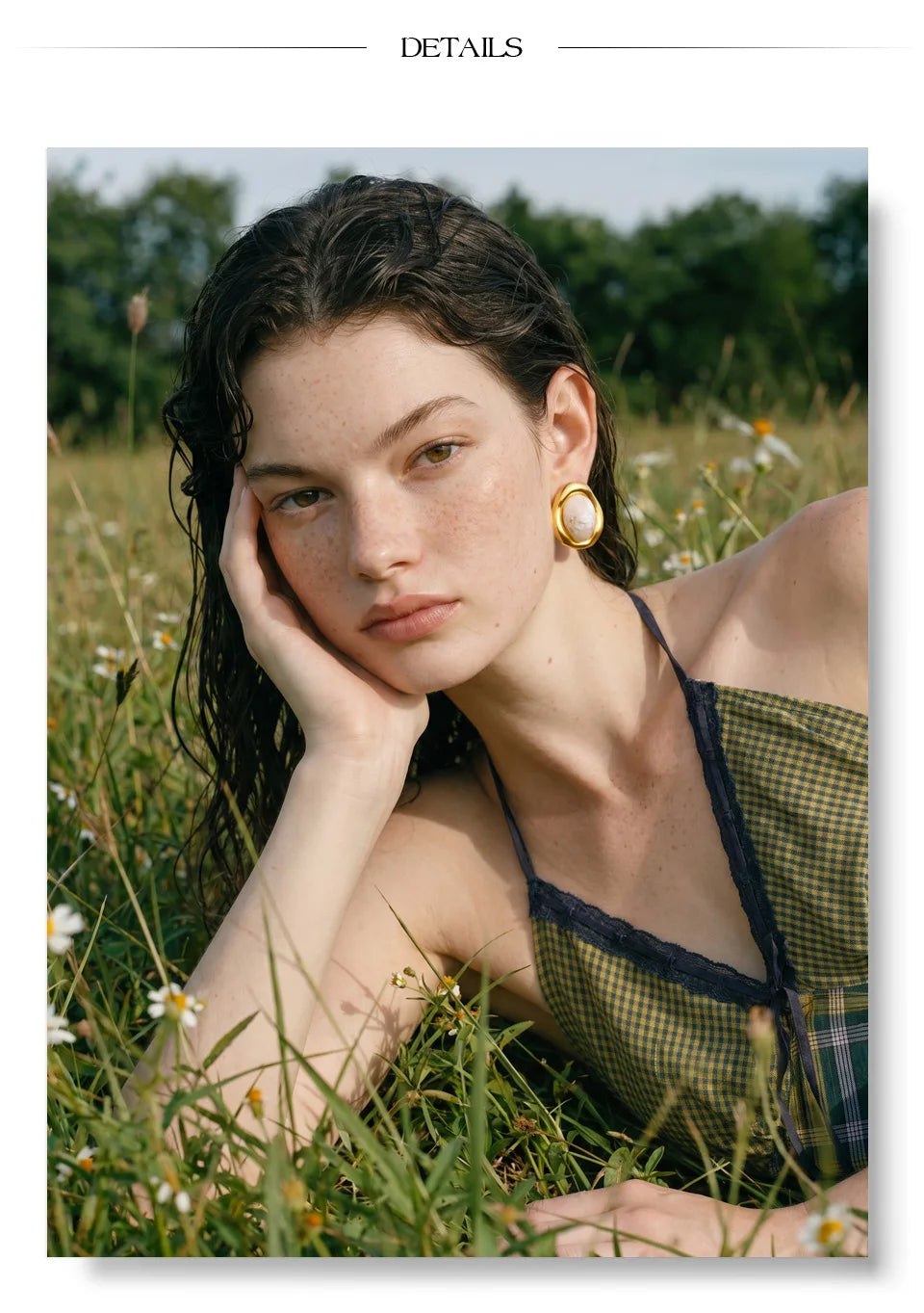 Resin Multi-Color Geometric Earrings — Stainless Steel with Resin · PS1558
