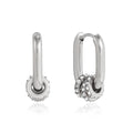 U-Shaped CZ Ear Cuff — Stainless Steel · PS372