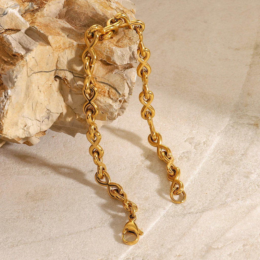 Metal Ball Chain Bracelet — Stainless Steel · PS325
