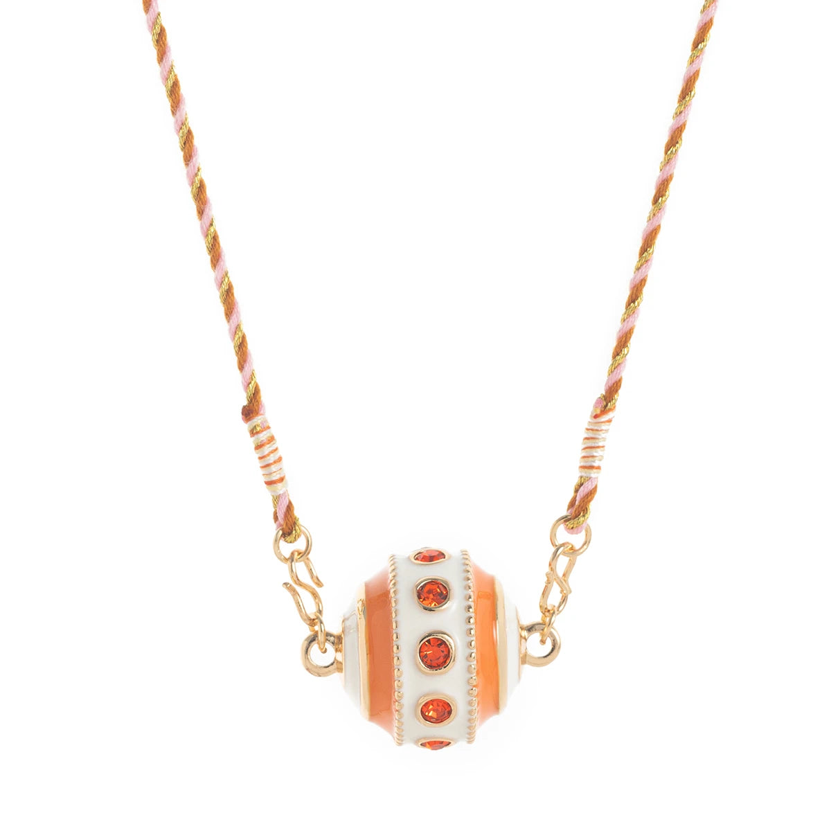 Fashion color Tarot necklace simple drop oil zircon pendant gold-plated color preservation