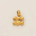 【DIY Pendant】Stainless Steel Zodiac Charm Pendant - PS020