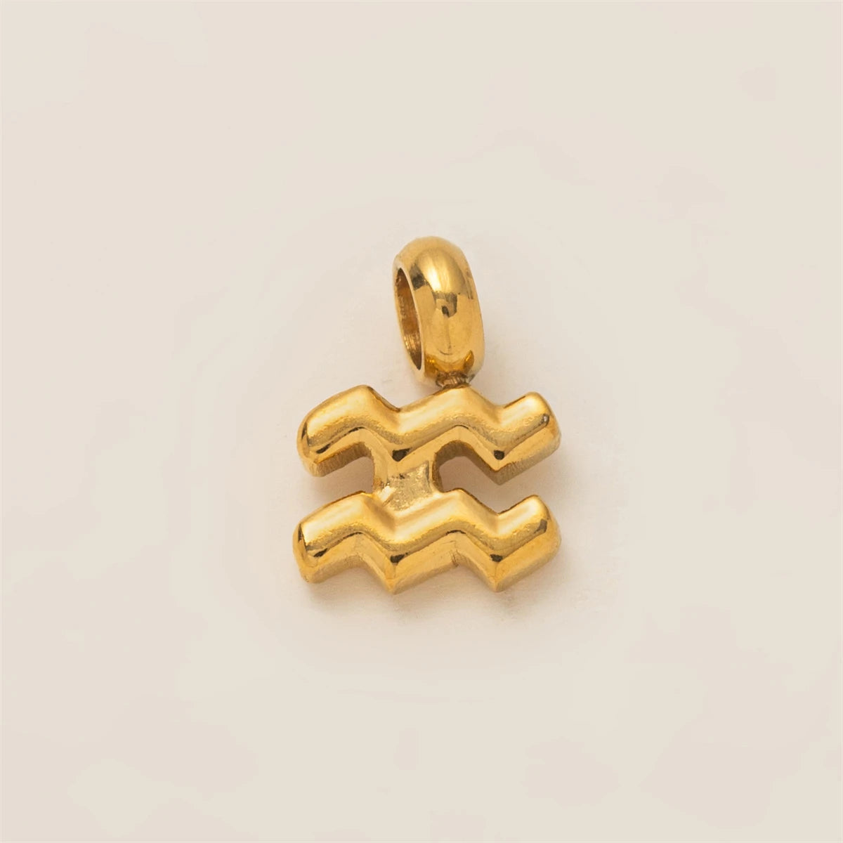【DIY Pendant】Stainless Steel Zodiac Charm Pendant - PS020