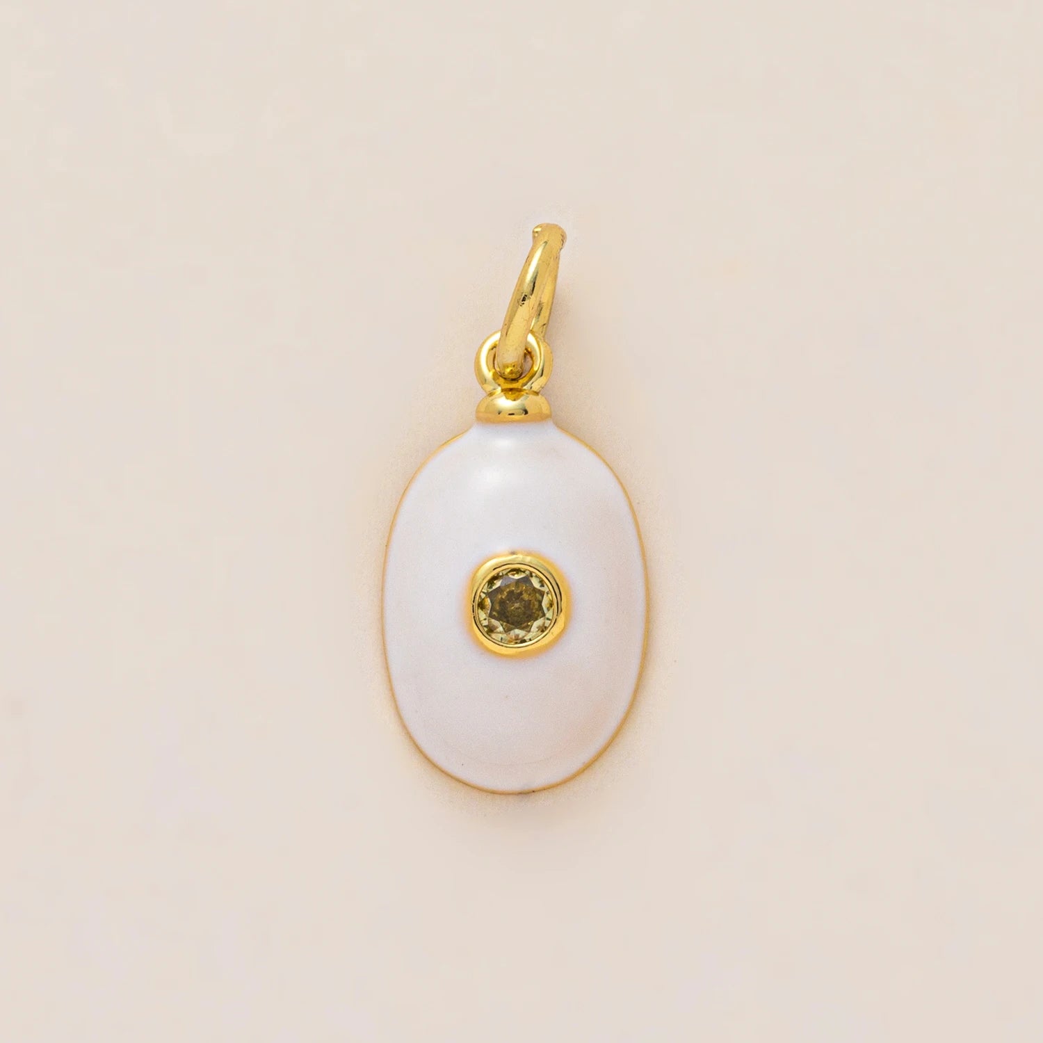 【DIY Pendant】Copper Birthstone Charm Pendant - PC008
