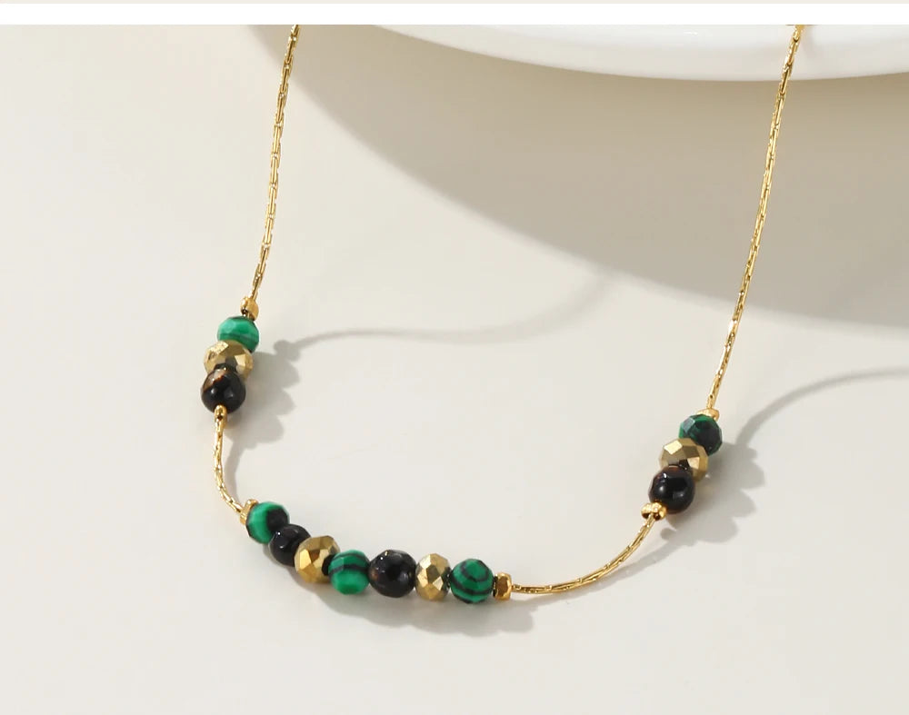 Beaded Chain Bracelet — 316L Stainless Steel · PS439