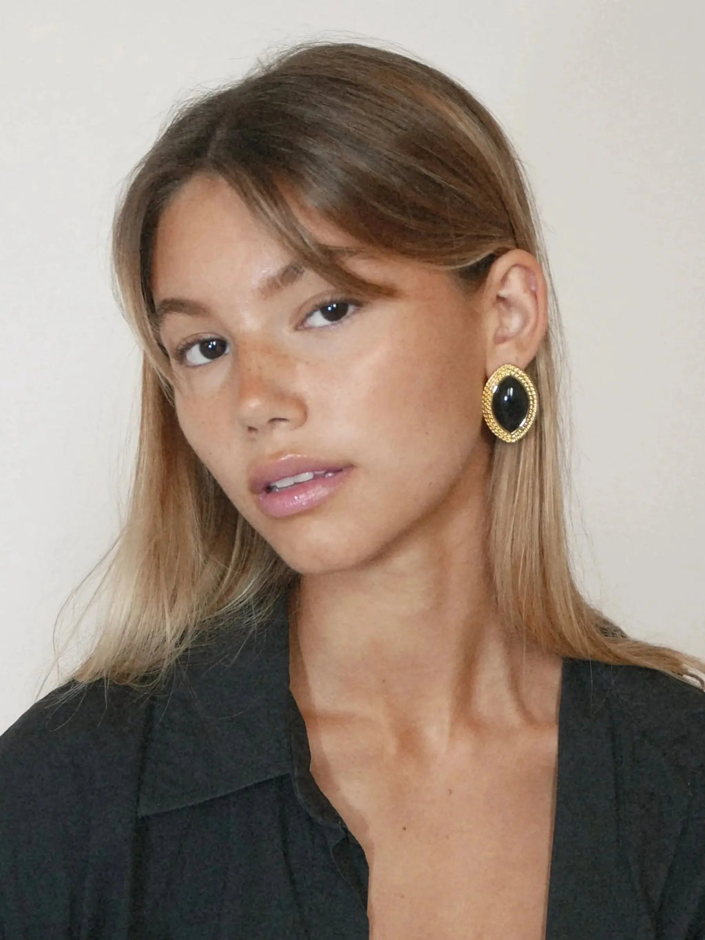 Vintage Earrings — 316L Stainless Steel · PS093