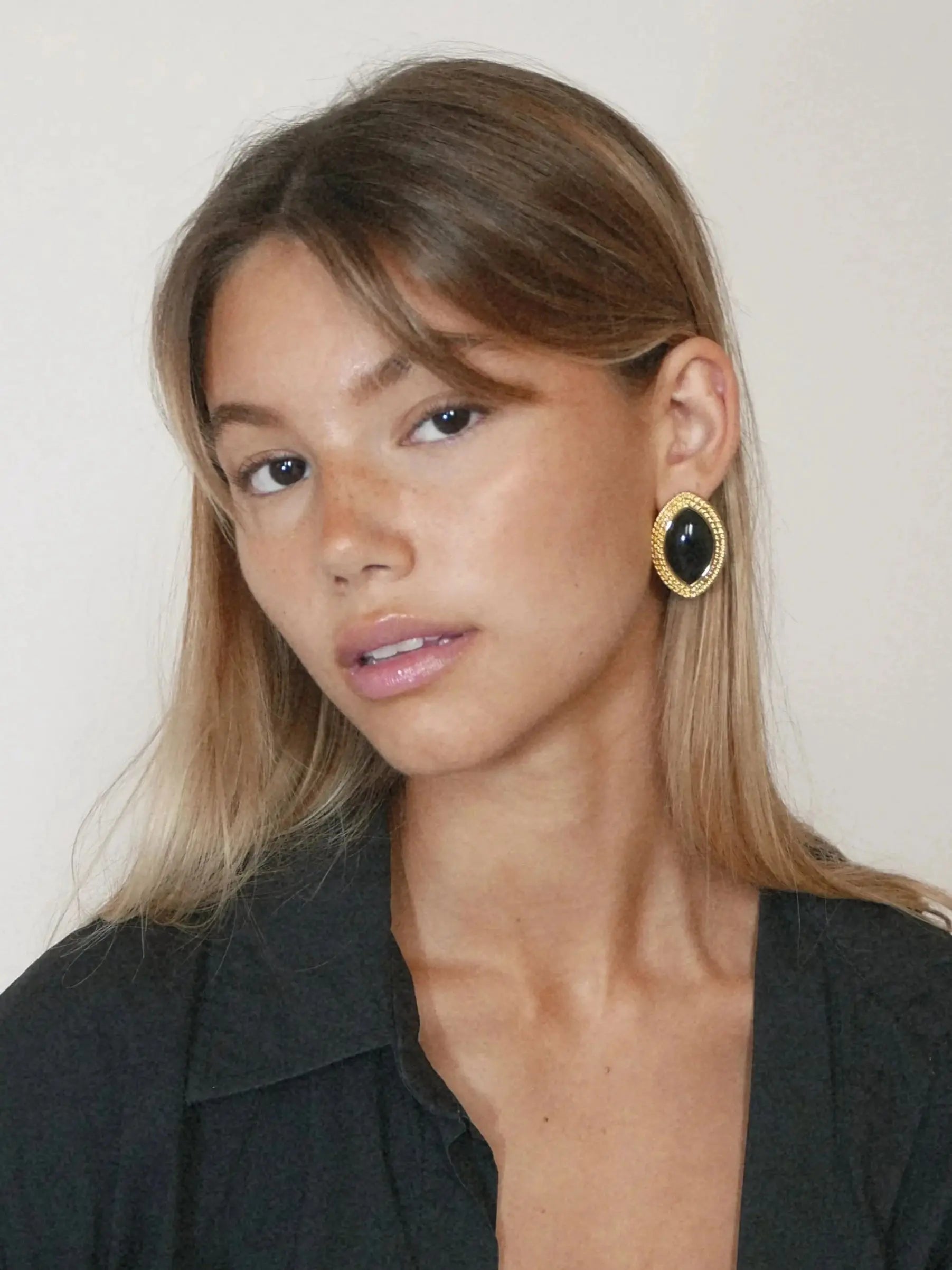 Vintage Earrings — 316L Stainless Steel · PS093