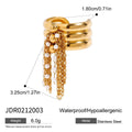 Chain Tassel Hand Jewelry — Stainless Steel · PS259