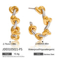 Dancing Figure Drop Earrings — Stainless Steel · PS108