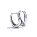 Geometric earrings in gold-plated 316L stainless steel.