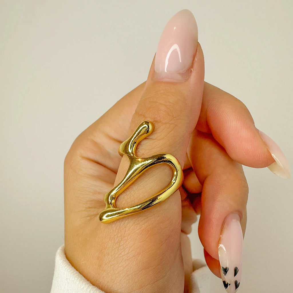 Statement Ring Stack — Stainless Steel · PS255