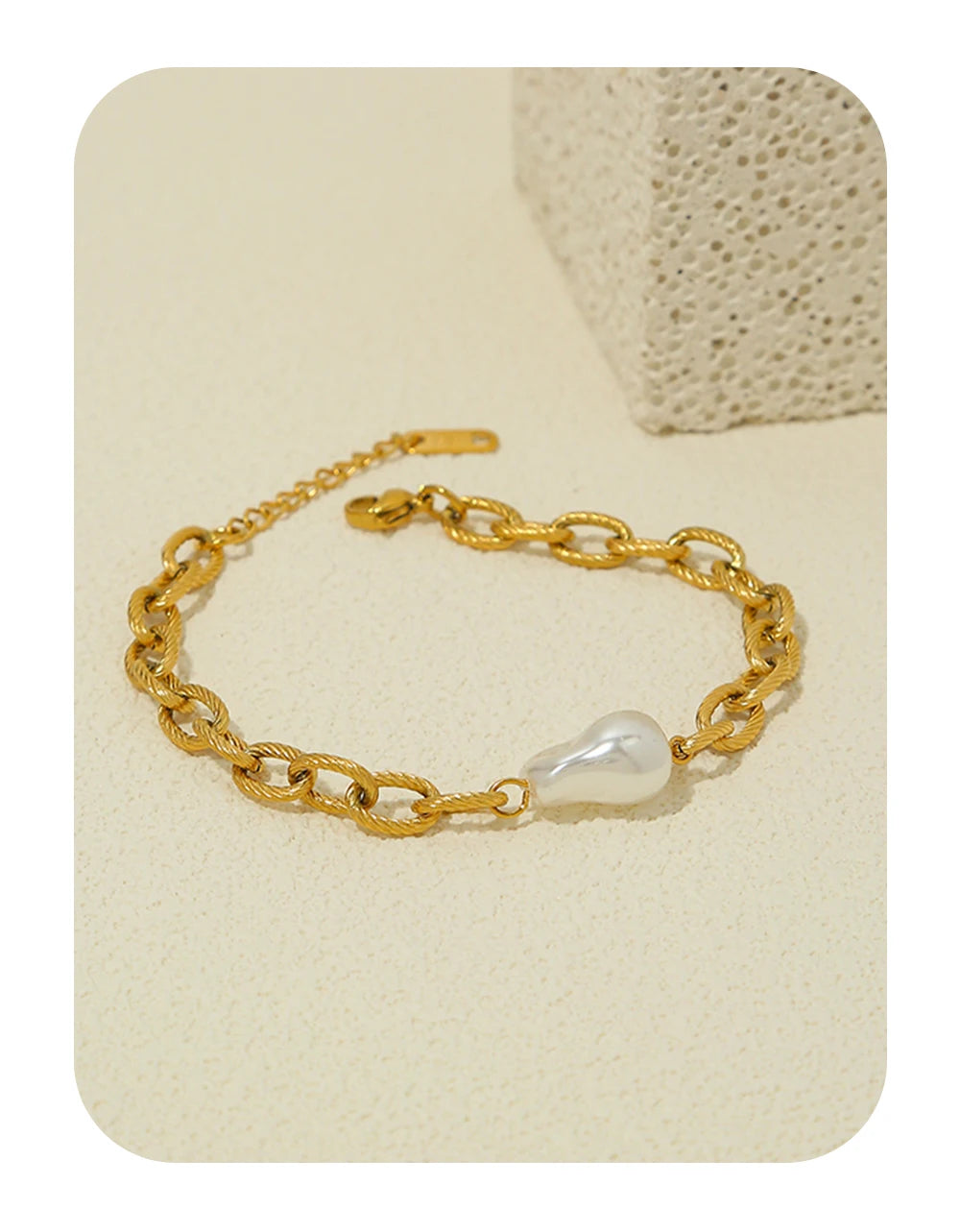 Chunky Chain — 316L Stainless Steel · PS429