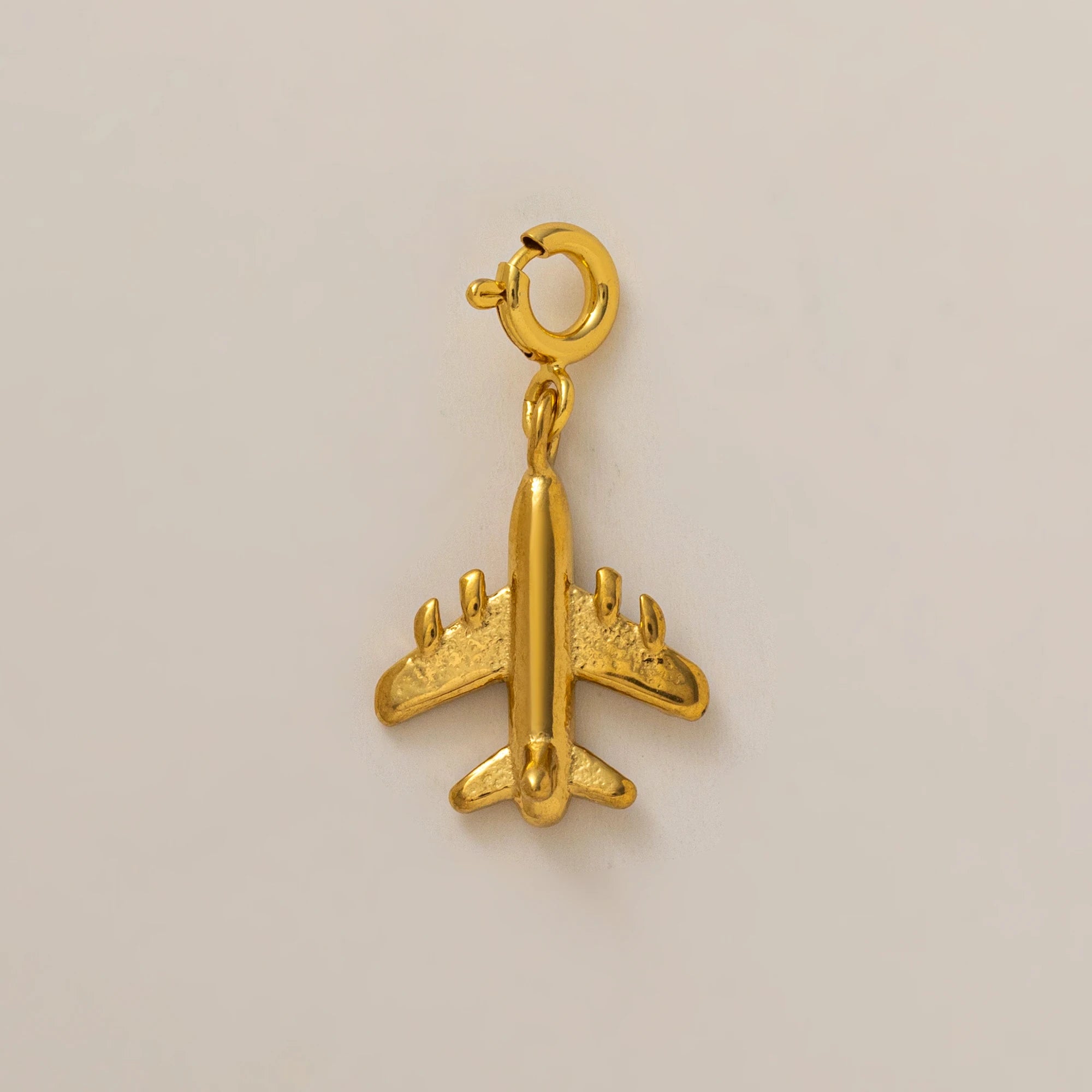 【DIY Pendant】18K Gold Plated Stainless Steel Charm Pendant - PS025