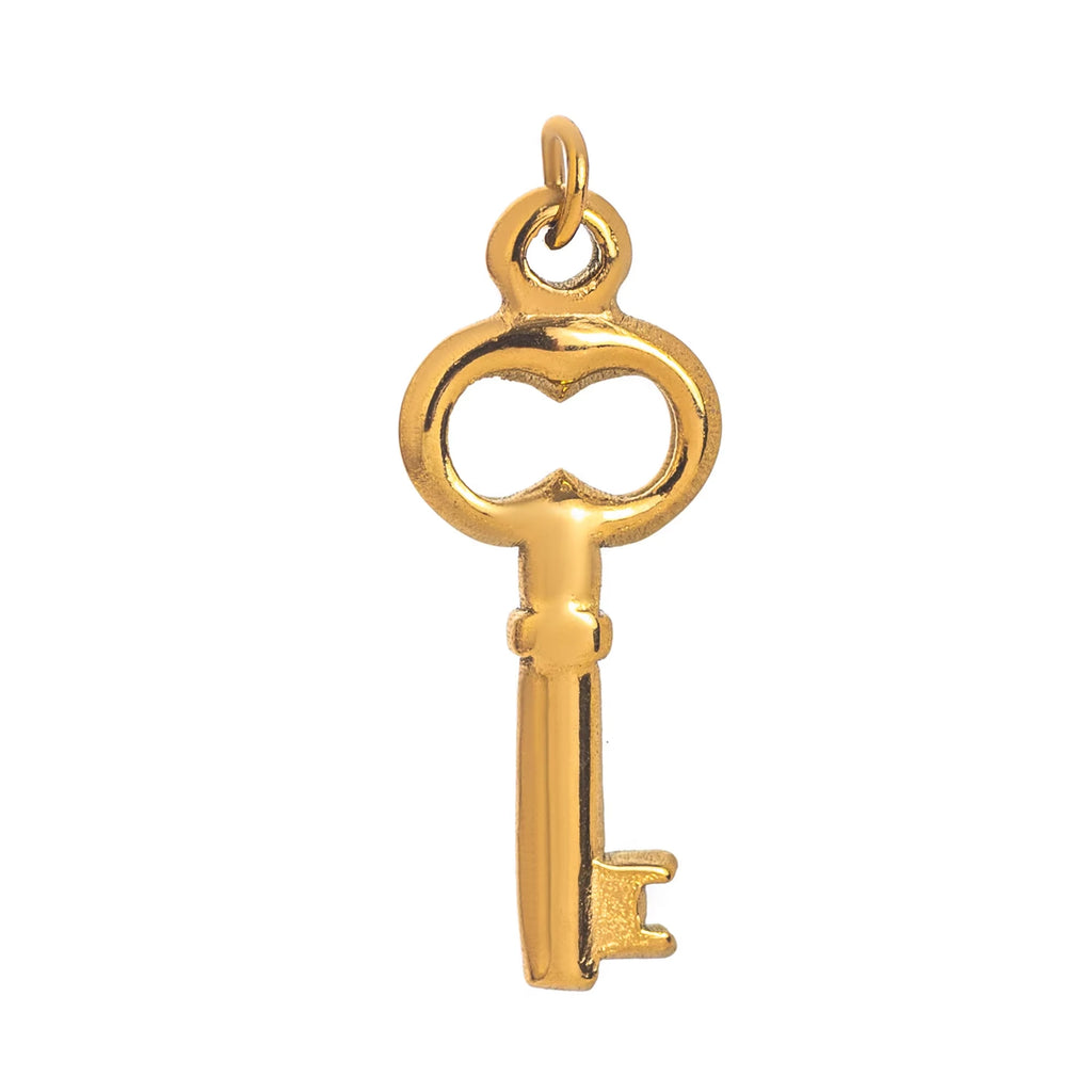 【DIY Pendant】Gold Plated Stainless Steel Charm Pendant - PS023