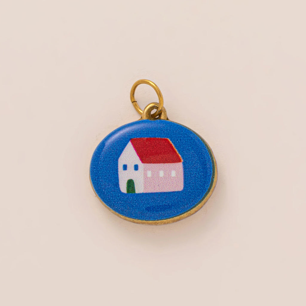 Enamel Icon Charm Pendant Collection — Stainless Steel · PS003