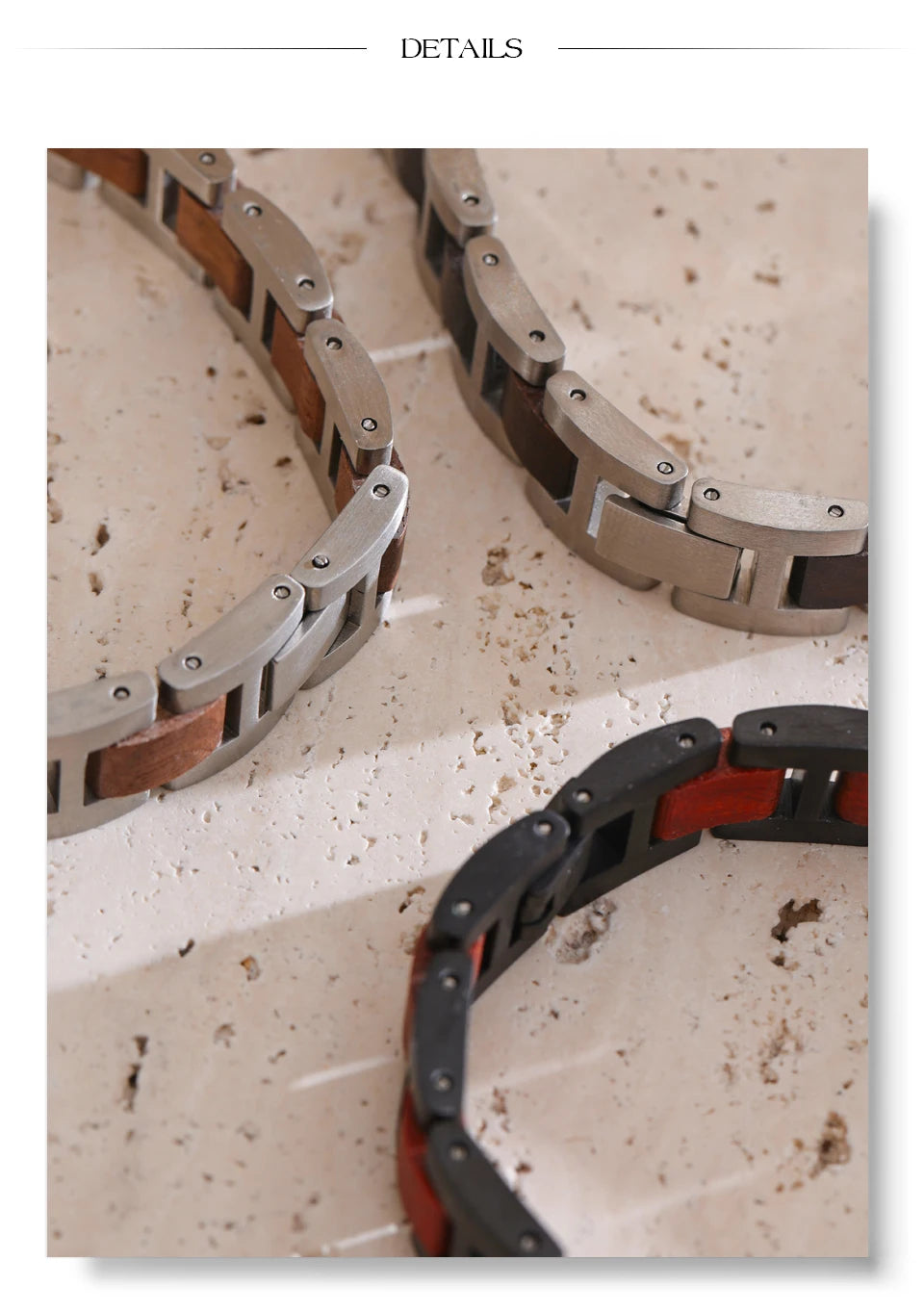 Vintage Geometric Chain Bracelet — Gold-Plated Stainless Steel · PS2204