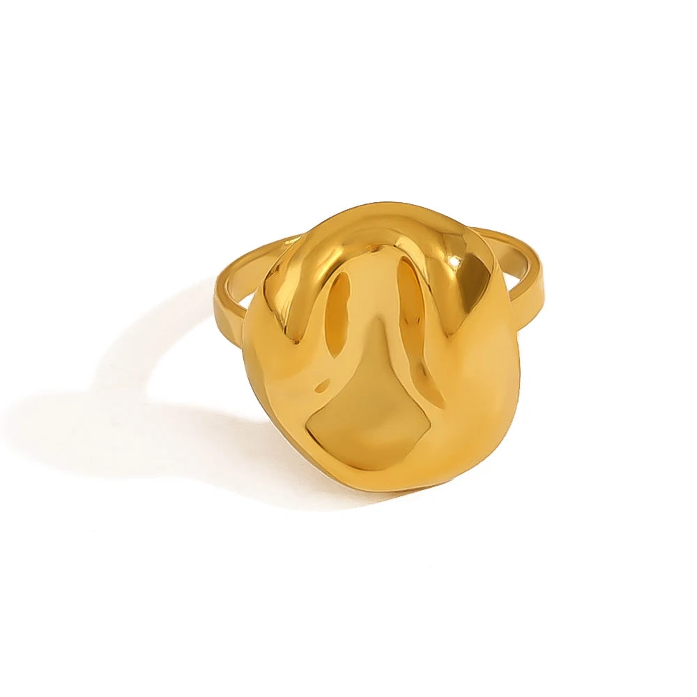 Irregular Vintage Ring — Stainless Steel · PS416