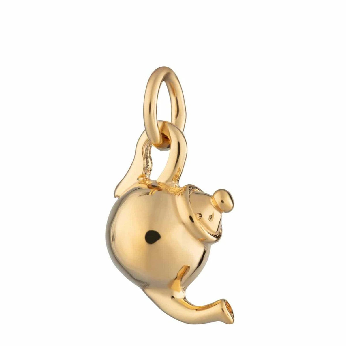 【Charm Necklace】Stainless steel fashionable casual teapot, biscuit, heart pendant, vacuum plated 18K gold color preservation in the furnace