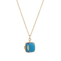 Vintage style round square oval box opening and closing drip oil spring and summer color photo album gift 2025 trend necklaces