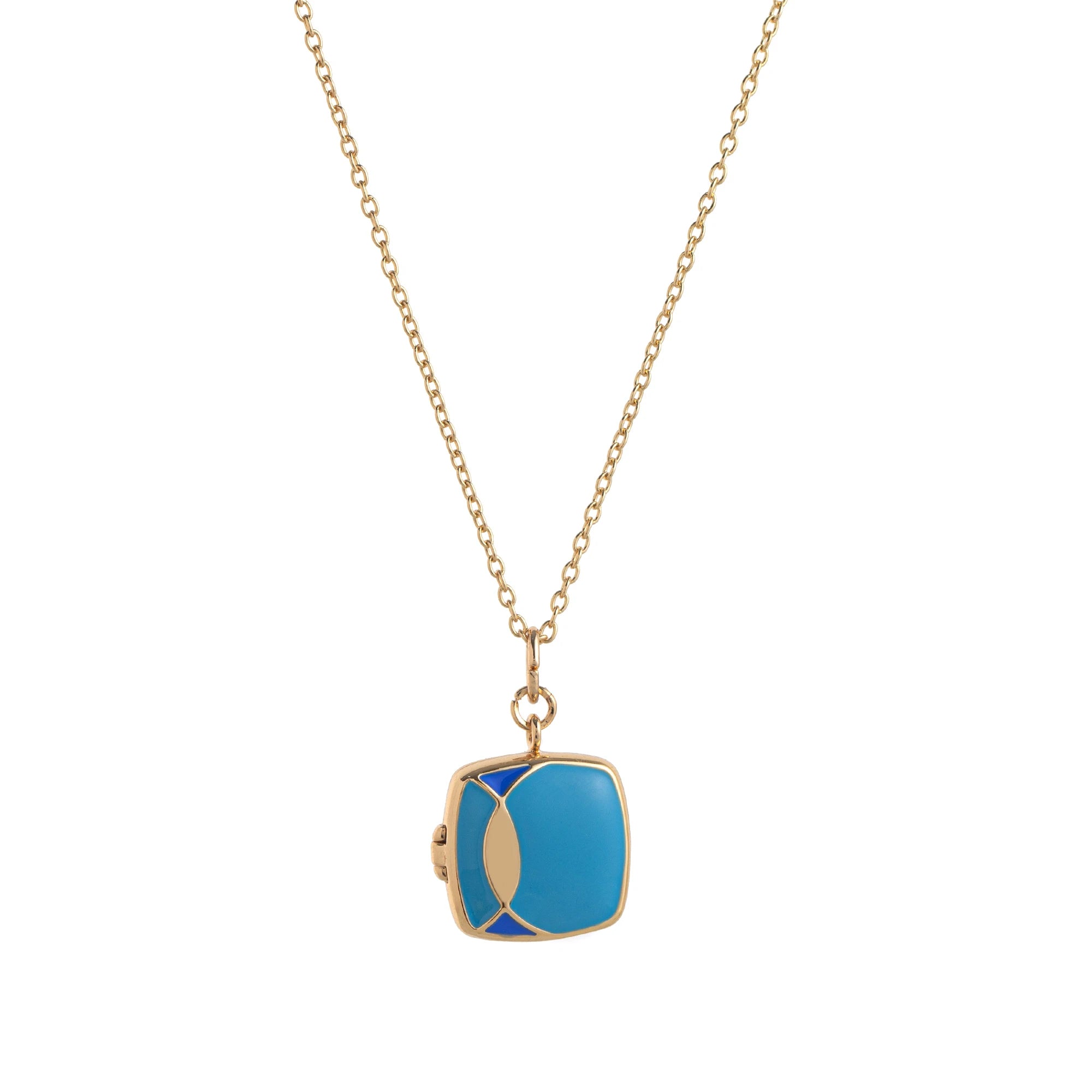 Vintage style round square oval box opening and closing drip oil spring and summer color photo album gift 2025 trend necklaces