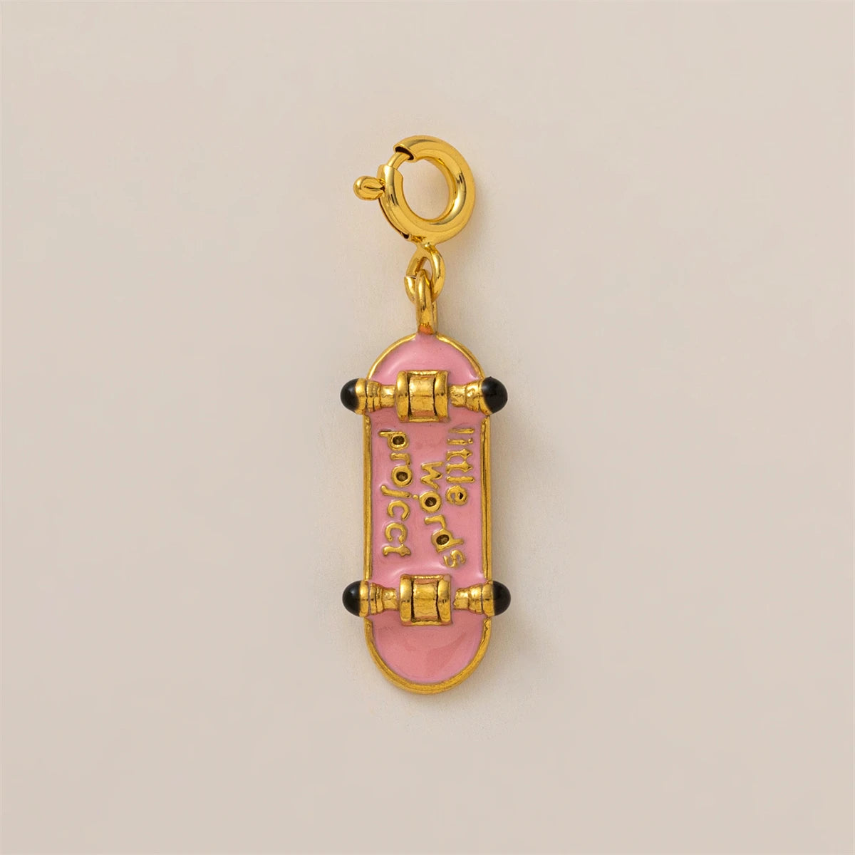 【DIY Pendant】Stainless Steel Zircon Charm Pendant - PS013