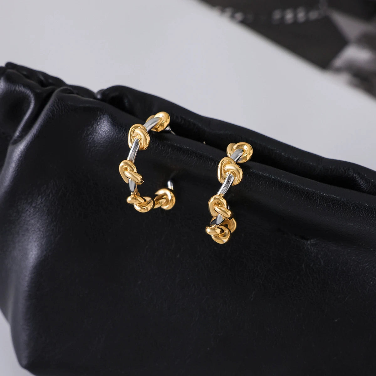 Dancing Figure Drop Earrings — Stainless Steel · PS108