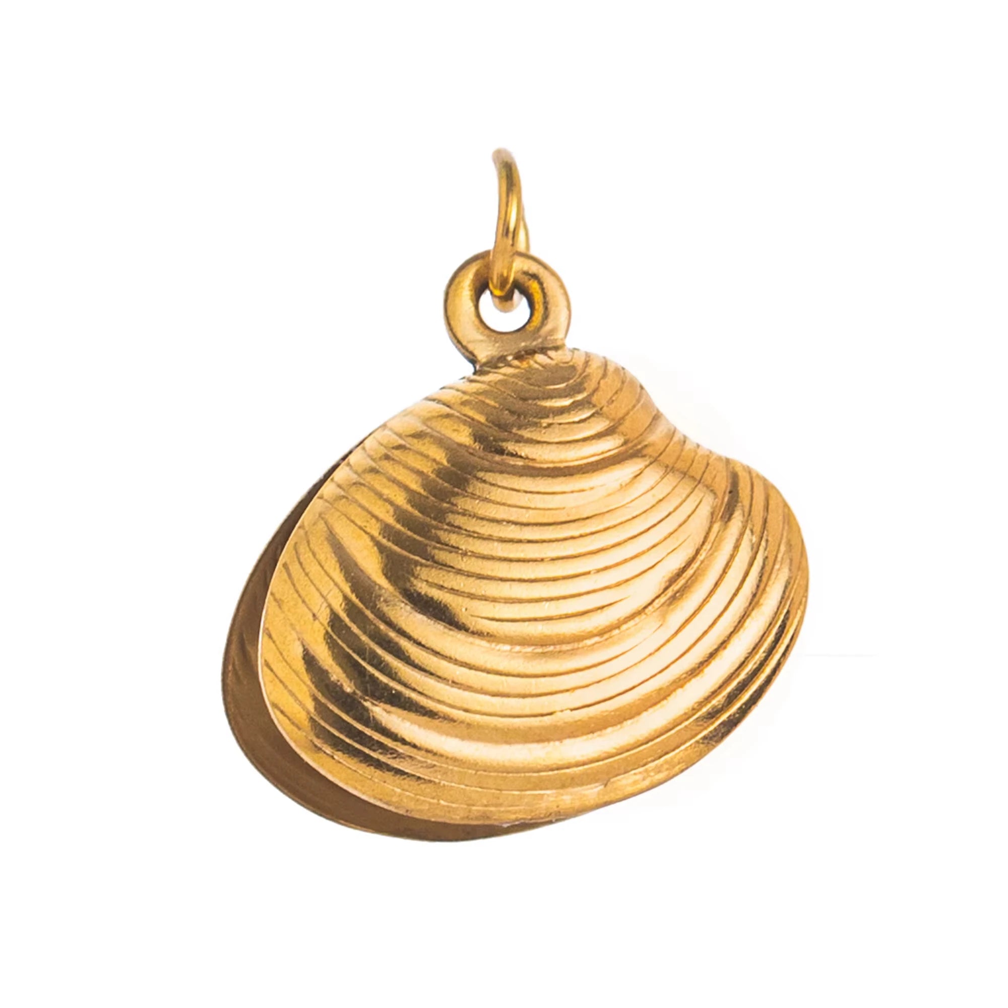 【DIY Pendant】Gold Plated Stainless Steel Charm Pendant - PS023