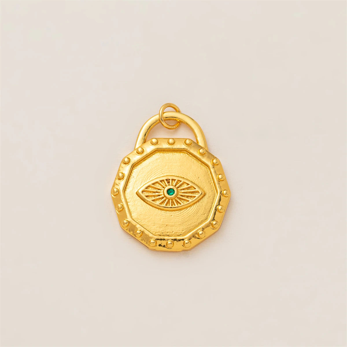 【DIY Pendant】Copper Diamond Accented Charm Pendant - PC003