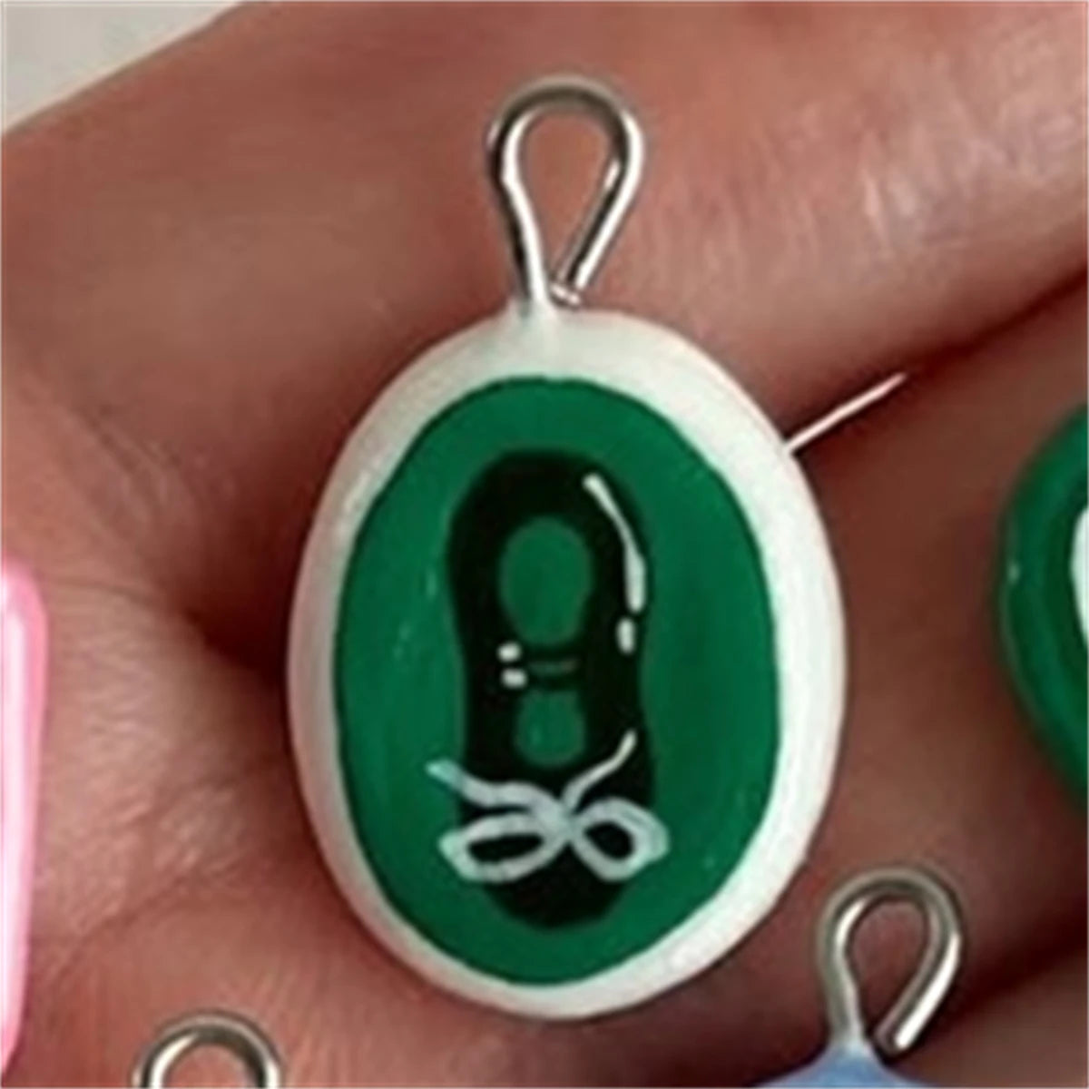 【DIY Pendant】Copper Colorful Charm Pendant - PC012