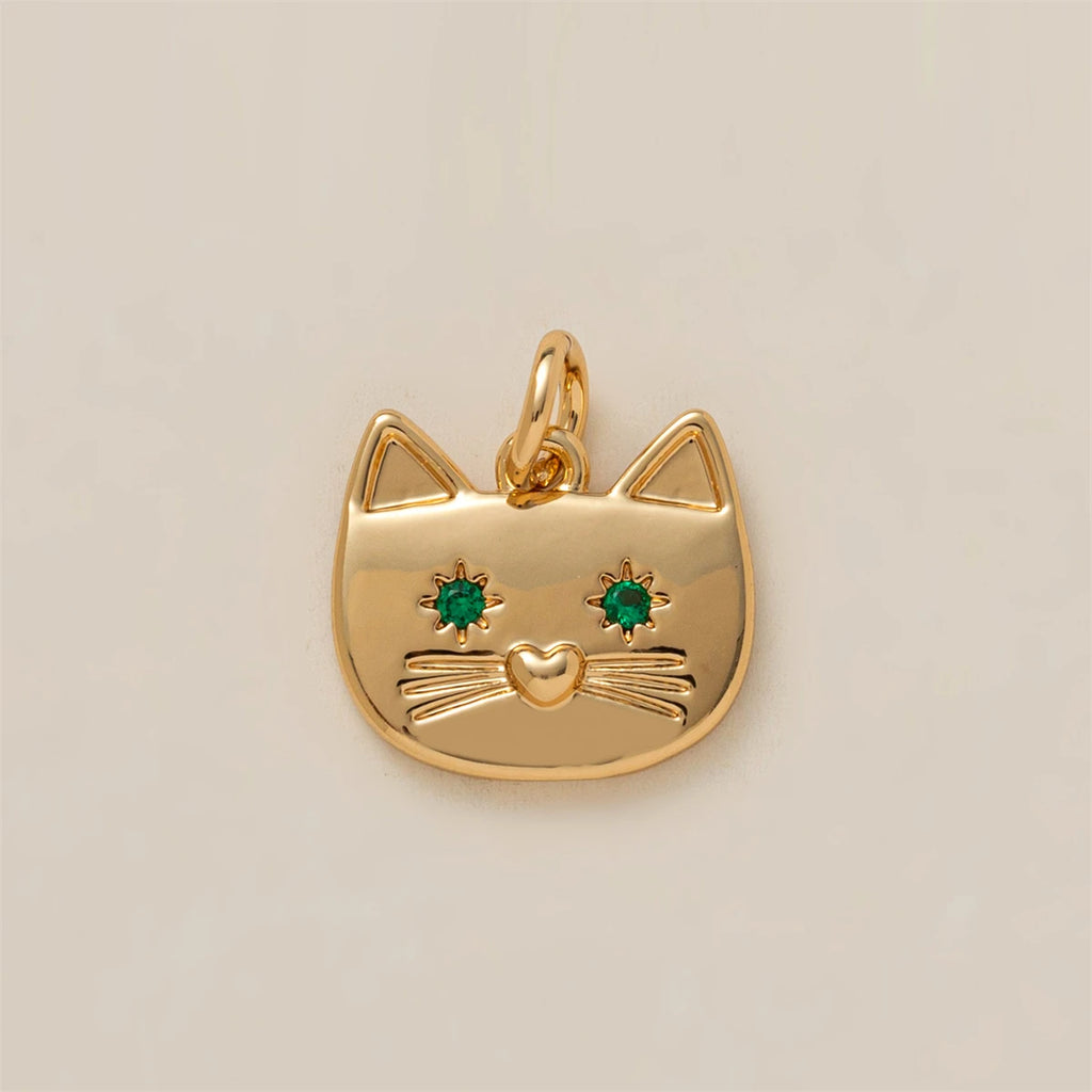 【DIY Pendant】Copper Zircon Charm Pendant - PC007