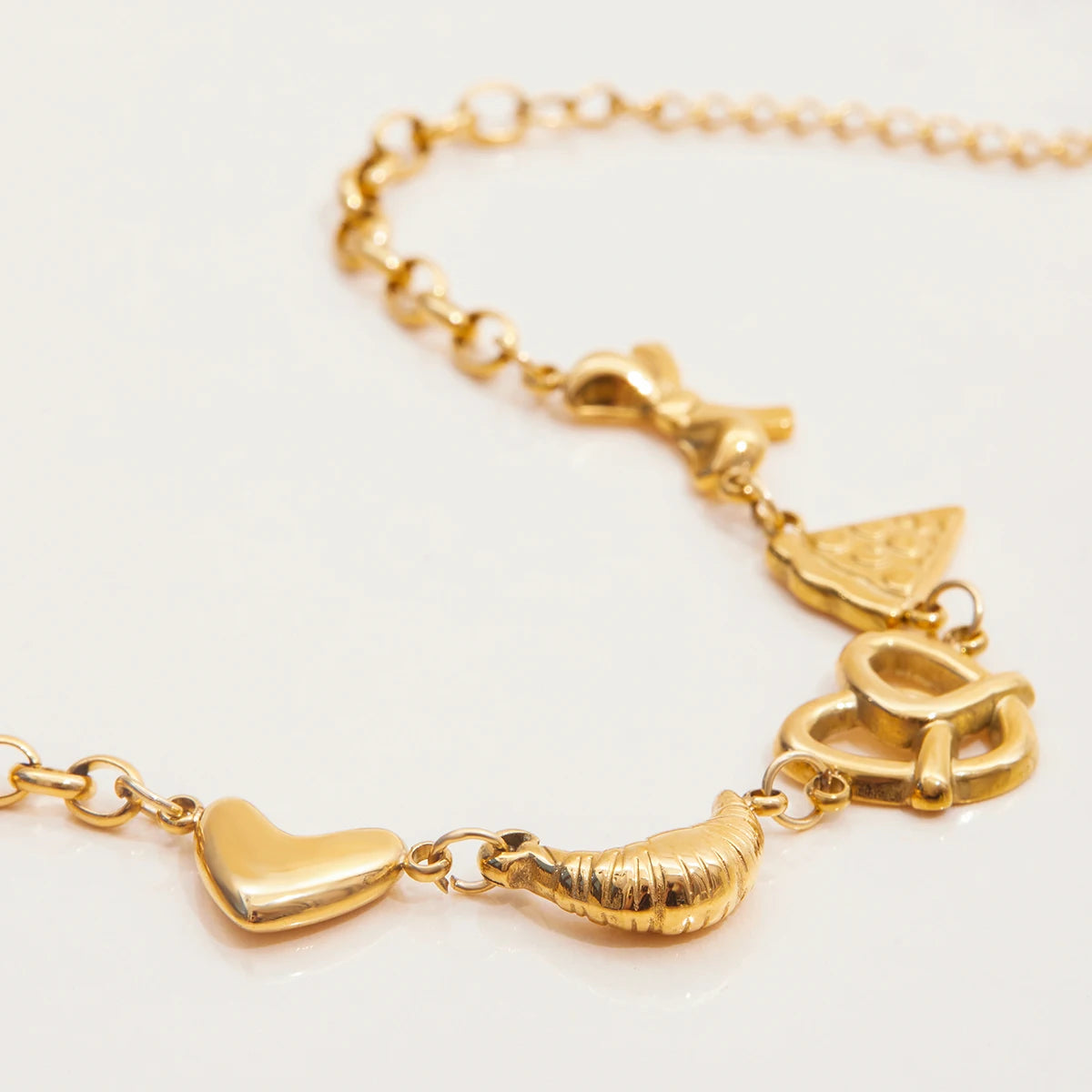 Celestial Charm Bracelet Stack — Stainless Steel · PS042
