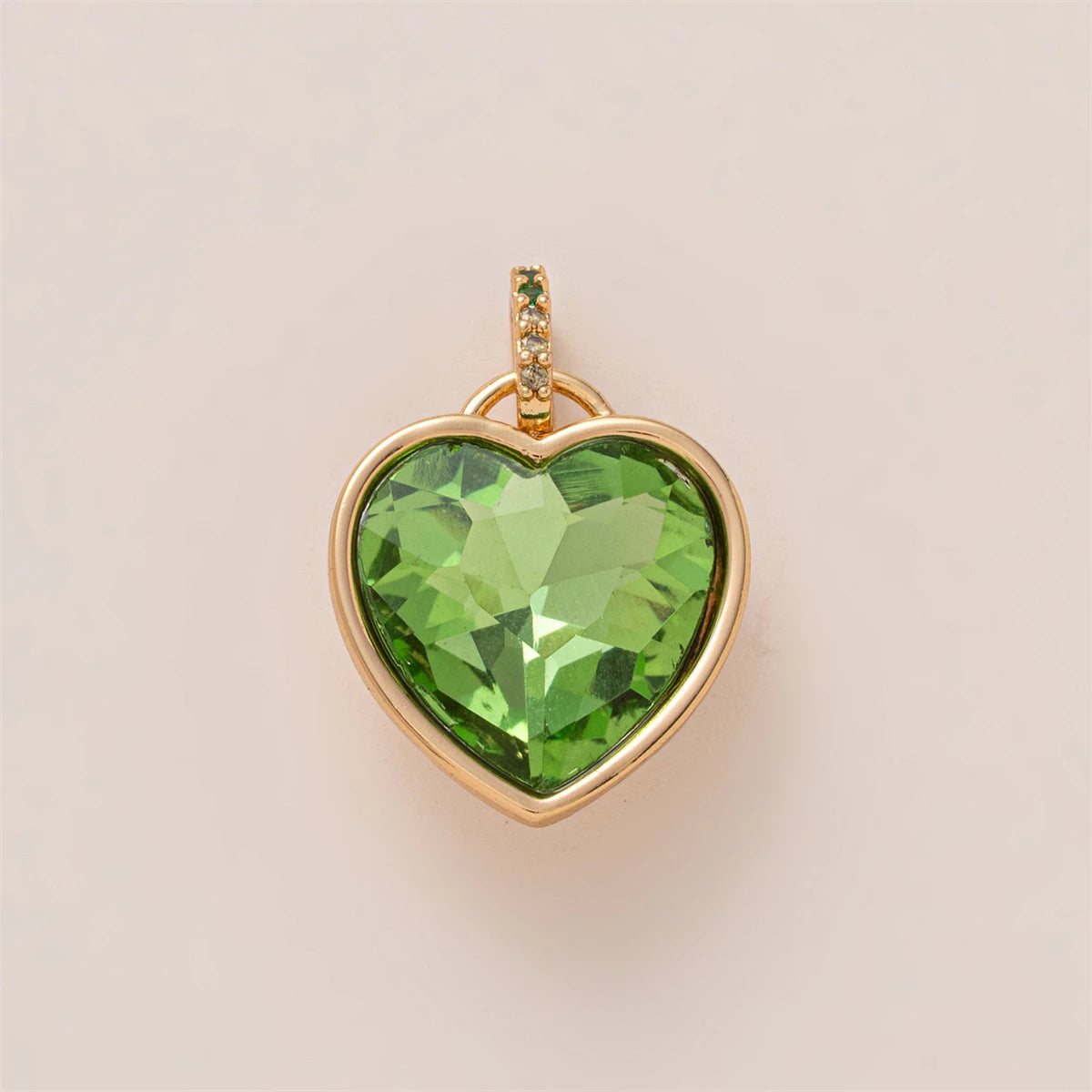 【DIY Pendant】Copper Zircon Charm Pendant - PC007