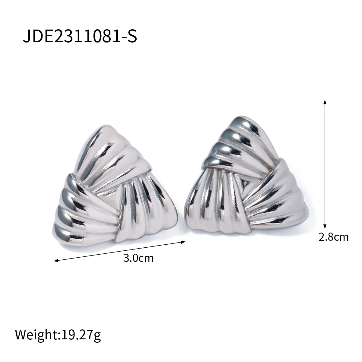 Vintage Earrings — 316L Stainless Steel