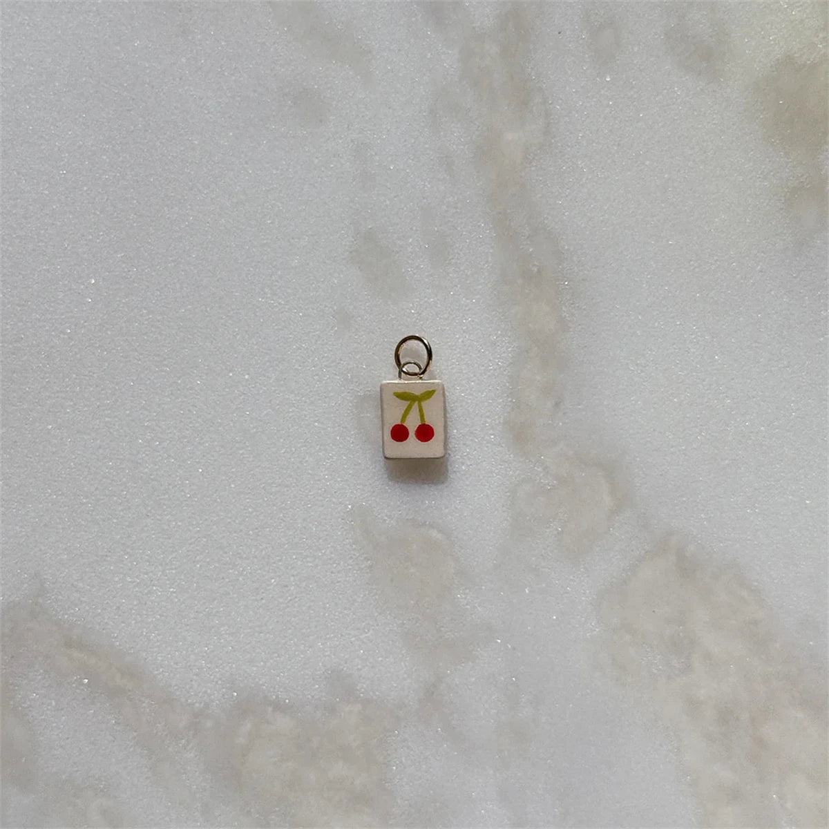 【DIY Pendant】Stainless Steel Floral & Fruit Charm Pendant - PS007