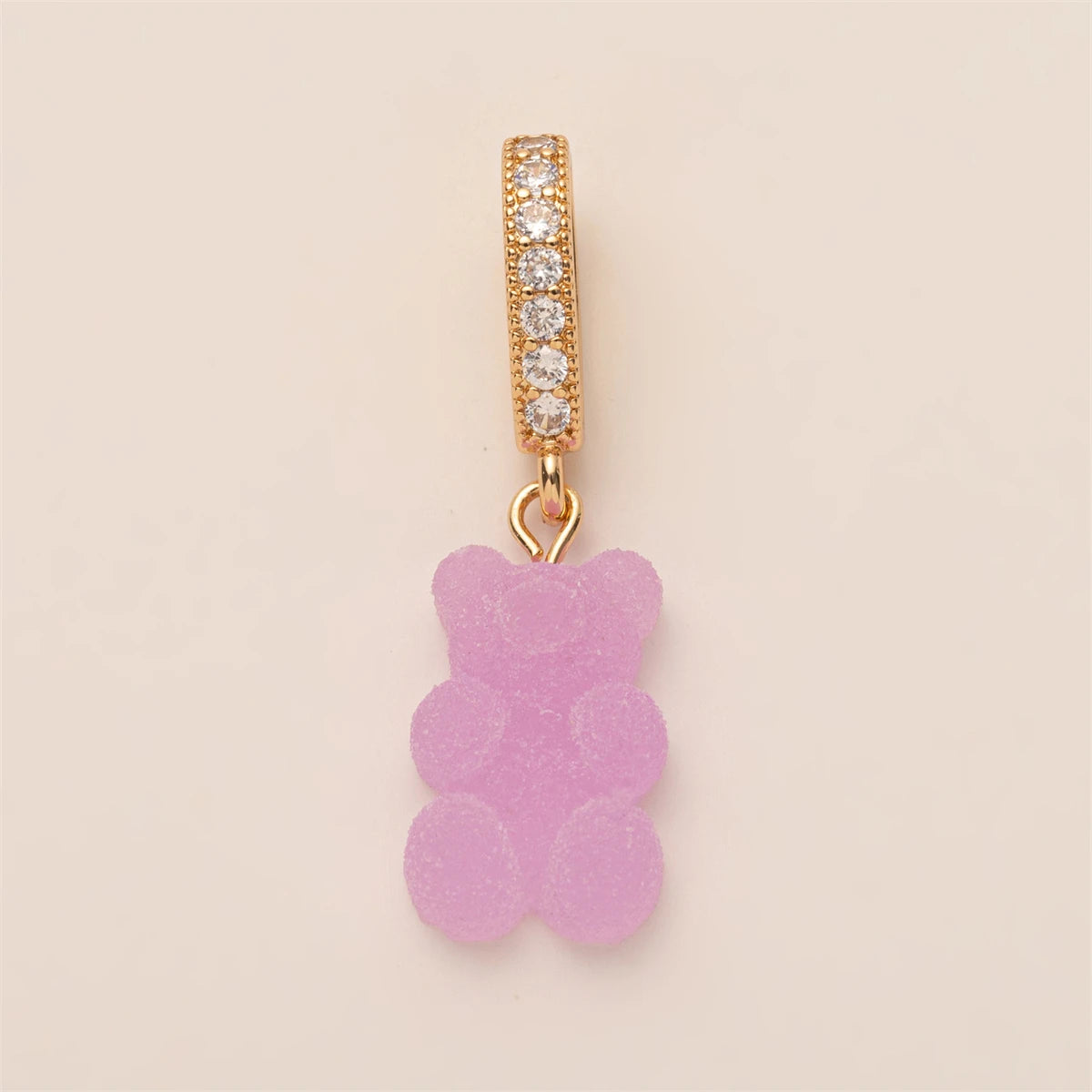 【DIY Pendant】Copper Bear Charm Pendant - PC011