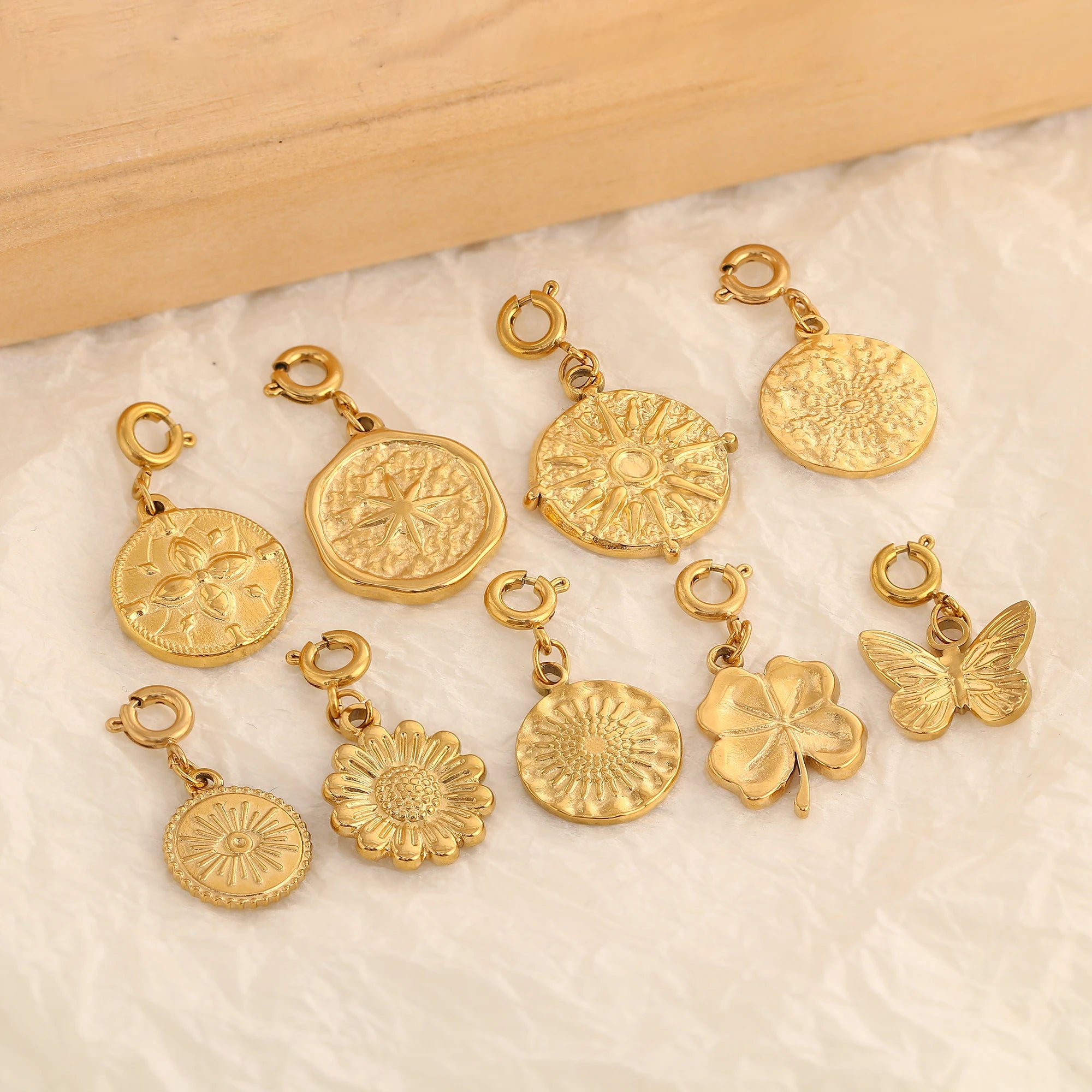【DIY Pendant】Stainless Steel Charm Pendant - PS022
