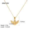 Angel Charm Necklace — 316L Stainless Steel · PS132